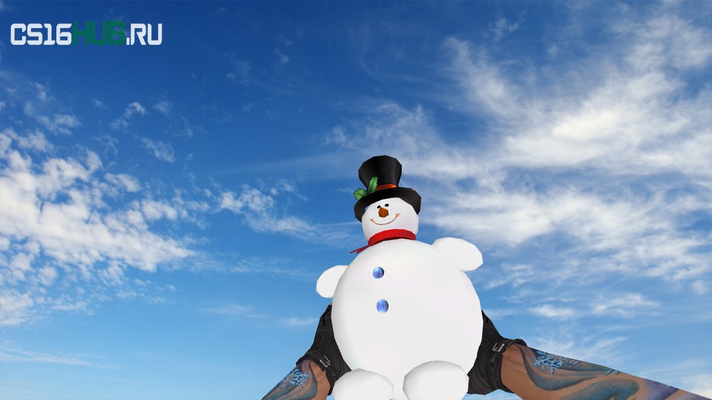 Модель «Happy Snowman Grenade» для CS 1.6