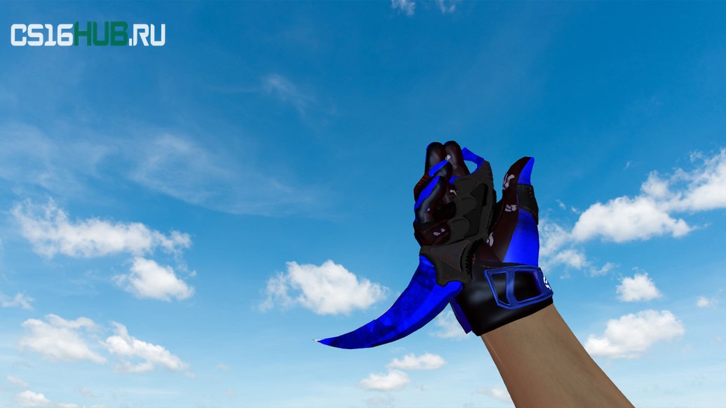 Модель «Керамбит «Doppler Sapphire»» для CS 1.6