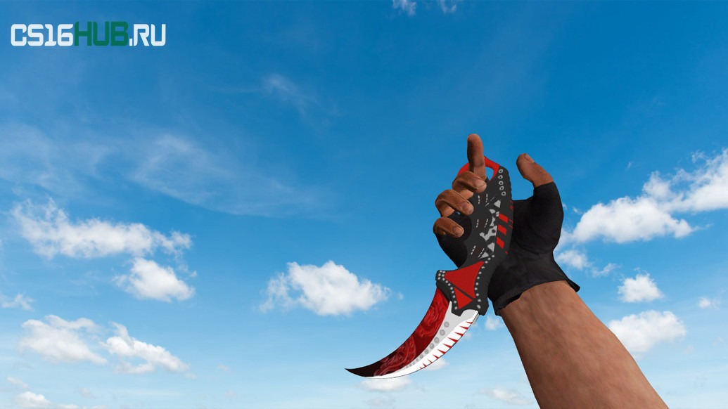 Модель «Karambit Draginix» для CS 1.6