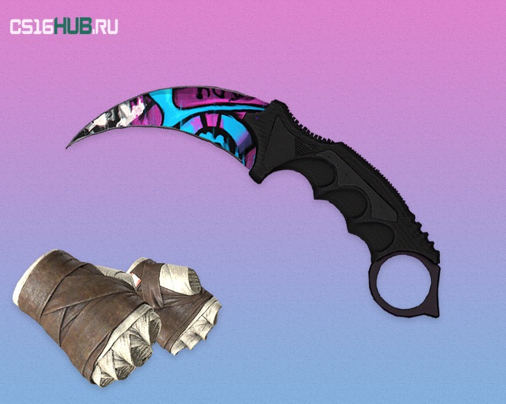 Керамбит | Горячие грезы для CS 1.6