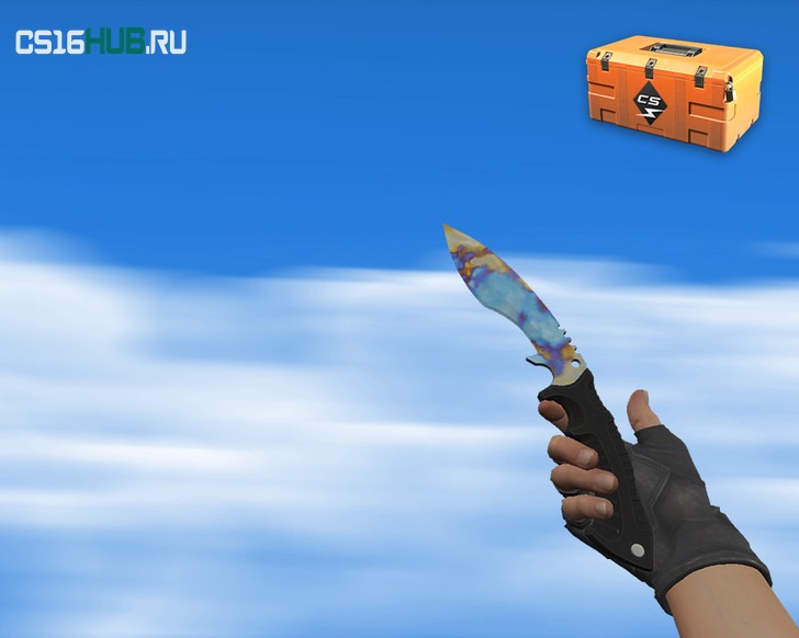 Кукри | Поверхностная закалка (Case Hardened) для CS 1.6