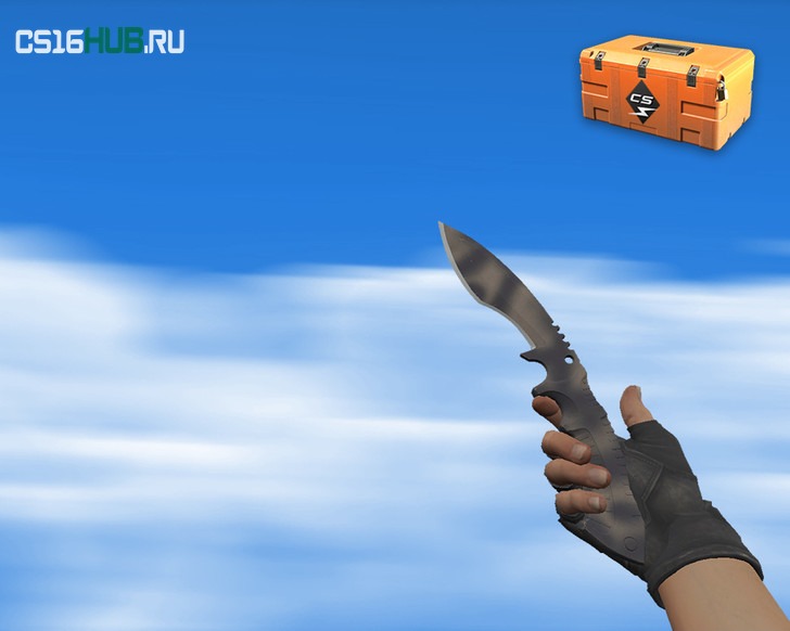 Кукри | Сажа (Scorched) для CS 1.6