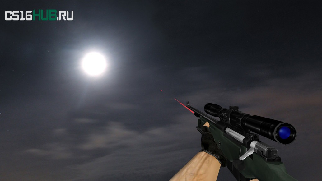 Пак моделей оружия «Laser sniper pack» для CS 1.6