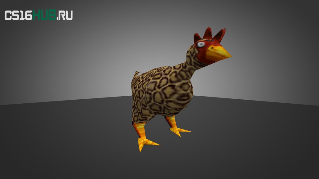 Модель «Leopard Chicken Skin» для CS 1.6