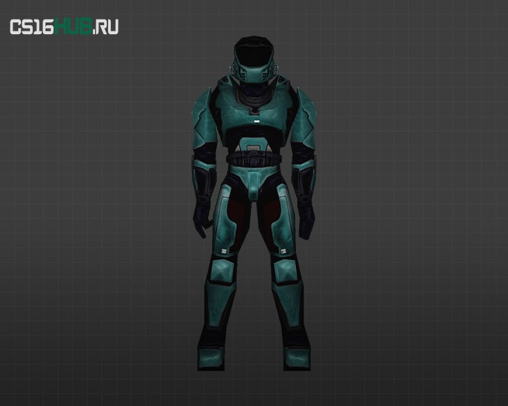 Модель «Мастер Чиф Лазурный» для CS 1.6