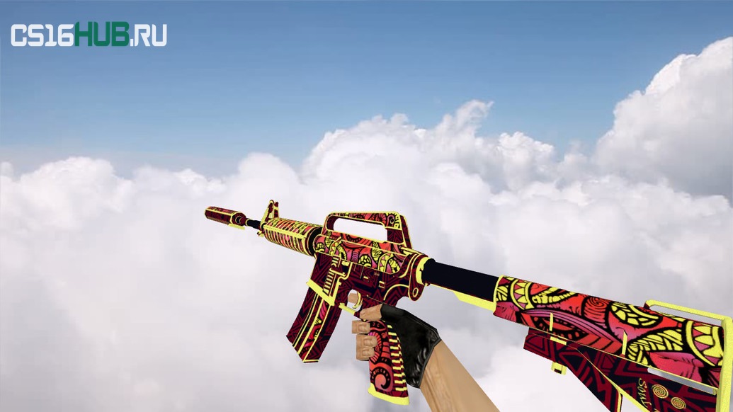 Модель «M4A1 «Огонь Чантико»» для CS 1.6