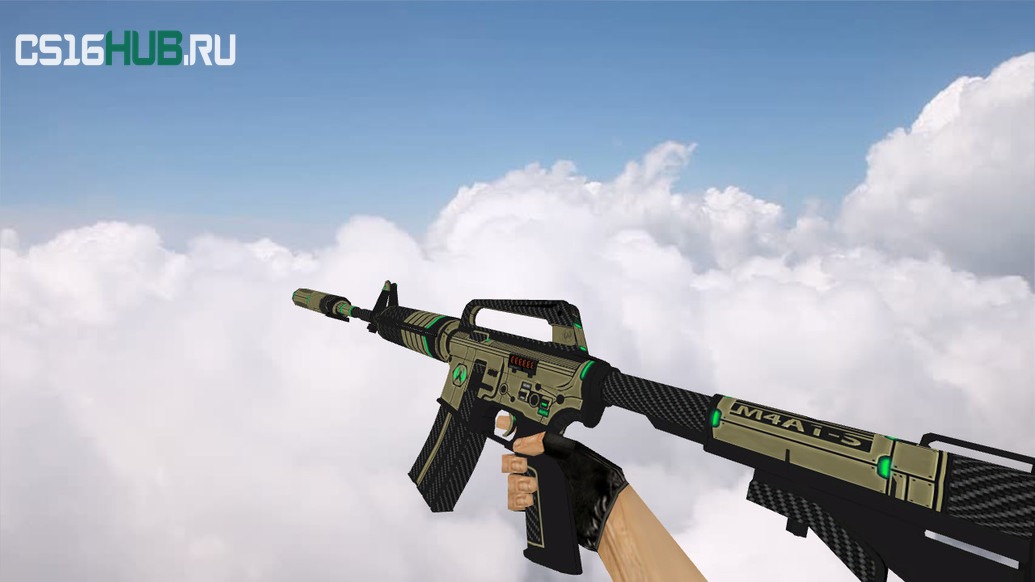 Модель «M4A1 Cyber» для CS 1.6