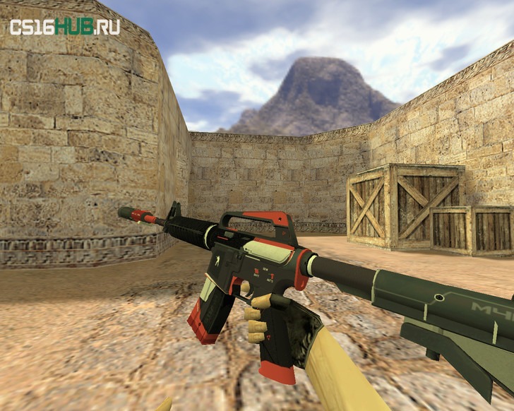 Модель «М4А1 Сайрекс» для CS 1.6