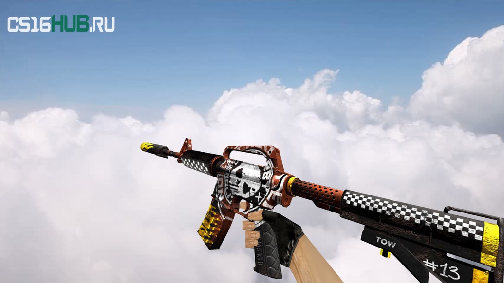 Модель «M4A1 Demolition Derby» для CS 1.6