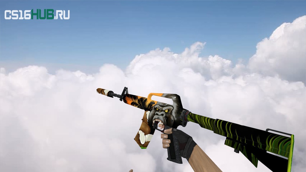 Модель «M4A1 Gorilla» для CS 1.6