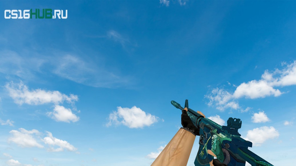 Модель «M4A1 «Посейдон»» для CS 1.6