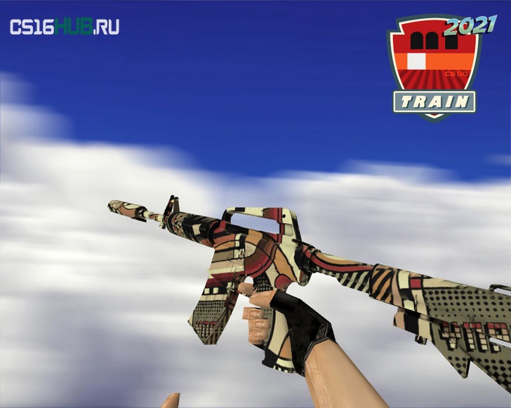 M4A1-S | Поп-шипучка (Fizzy POP) для CS 1.6