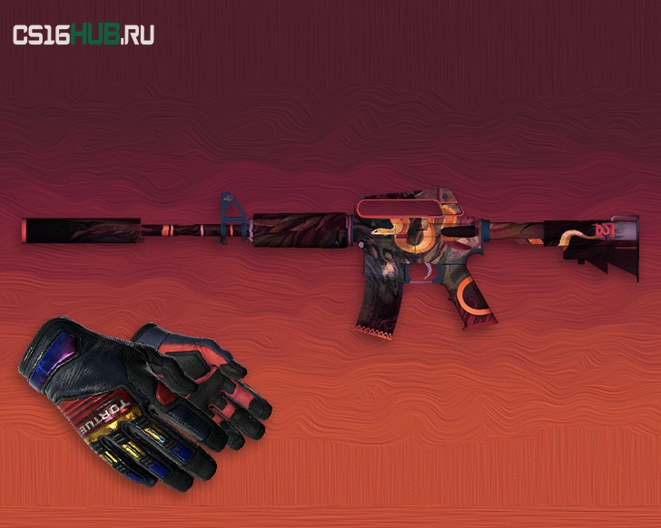 М4А1 «Добро пожаловать в джунгли» (Welcome to the Jungle) для CS 1.6