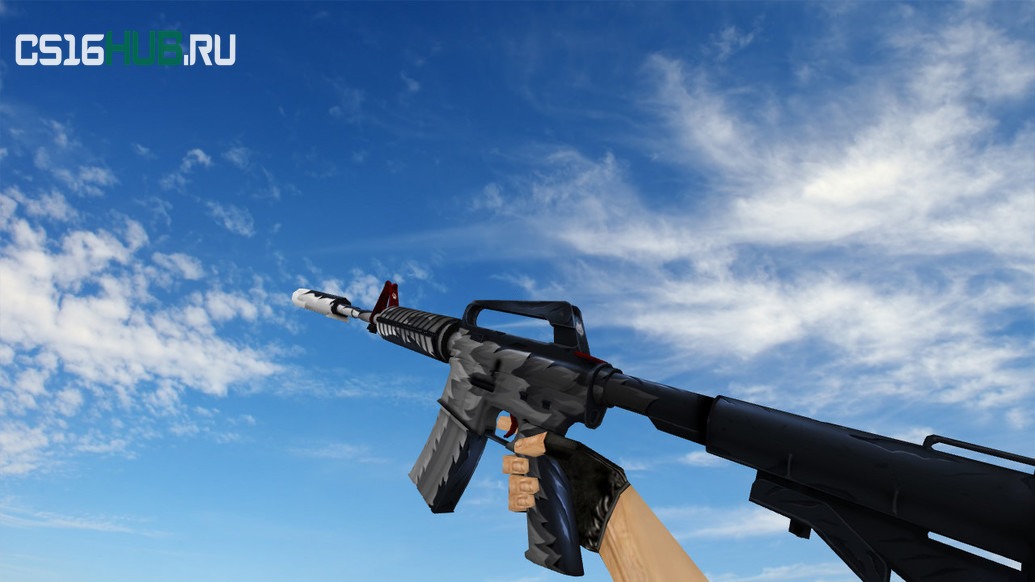 Модель «M4A1 White Fang» для CS 1.6