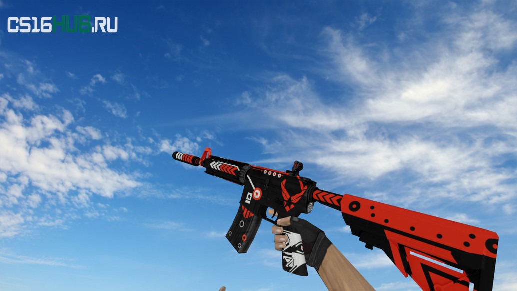 Модель «M4A4 Alliance v2» для CS 1.6