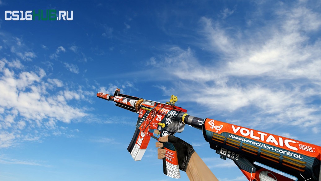 Модель «M4A4 «Кровавый спорт»» для CS 1.6