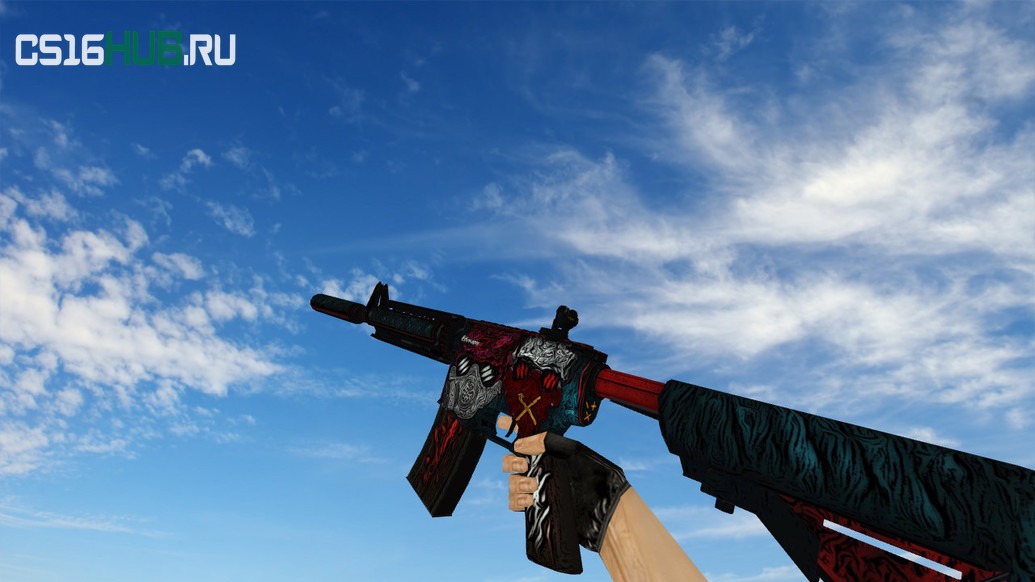 Модель «M4A4 Cutter» для CS 1.6