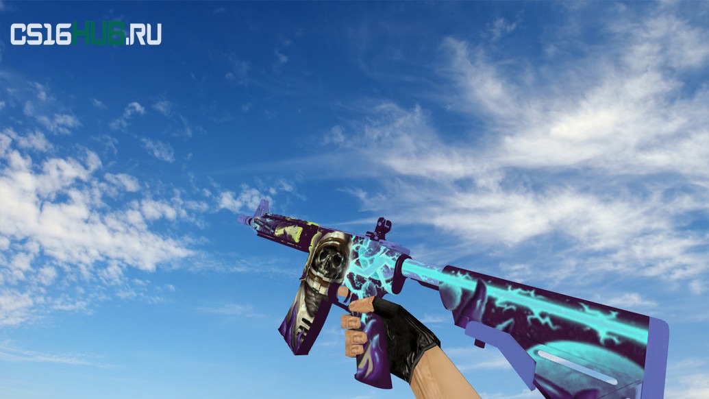Модель «M4A4 «Безлюдный космос»» для CS 1.6