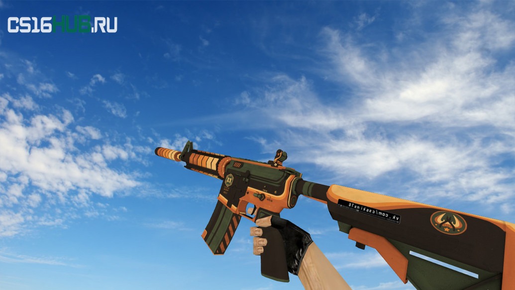 Модель «M4A4 Galactic Offensive» для CS 1.6