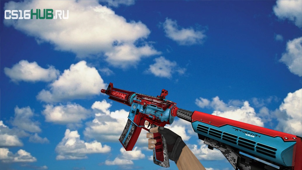 Модель «M4A4 Mechanical Trick» для CS 1.6