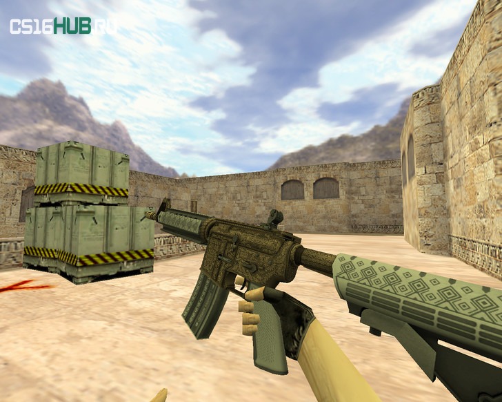 Модель «М4А4 Гордость» для CS 1.6