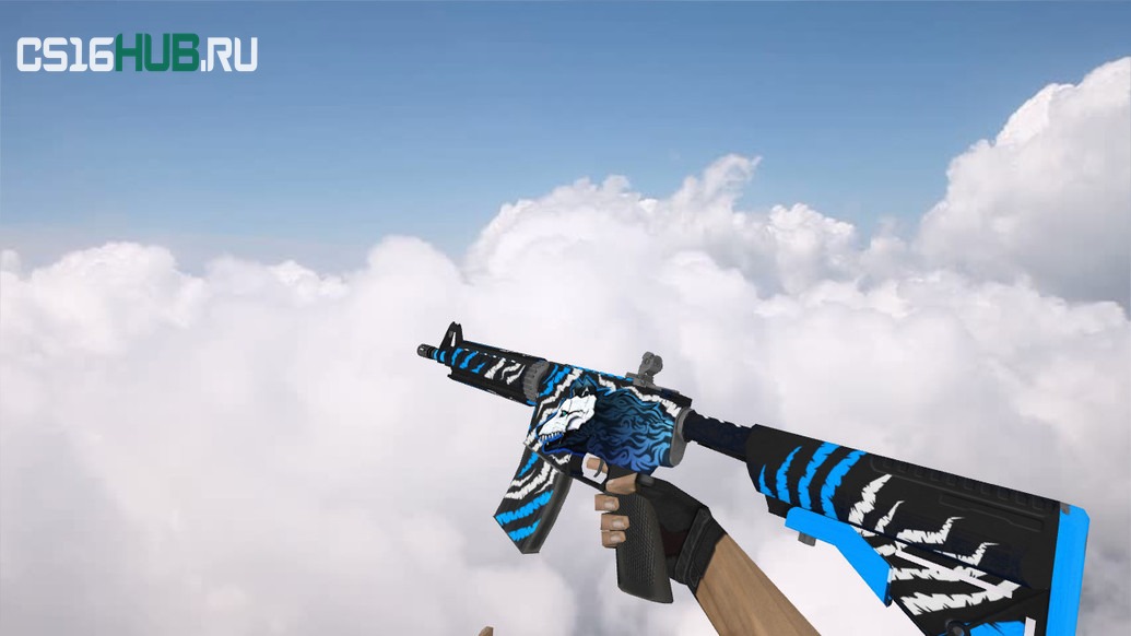 Модель «M4A4 Spiritual» для CS 1.6