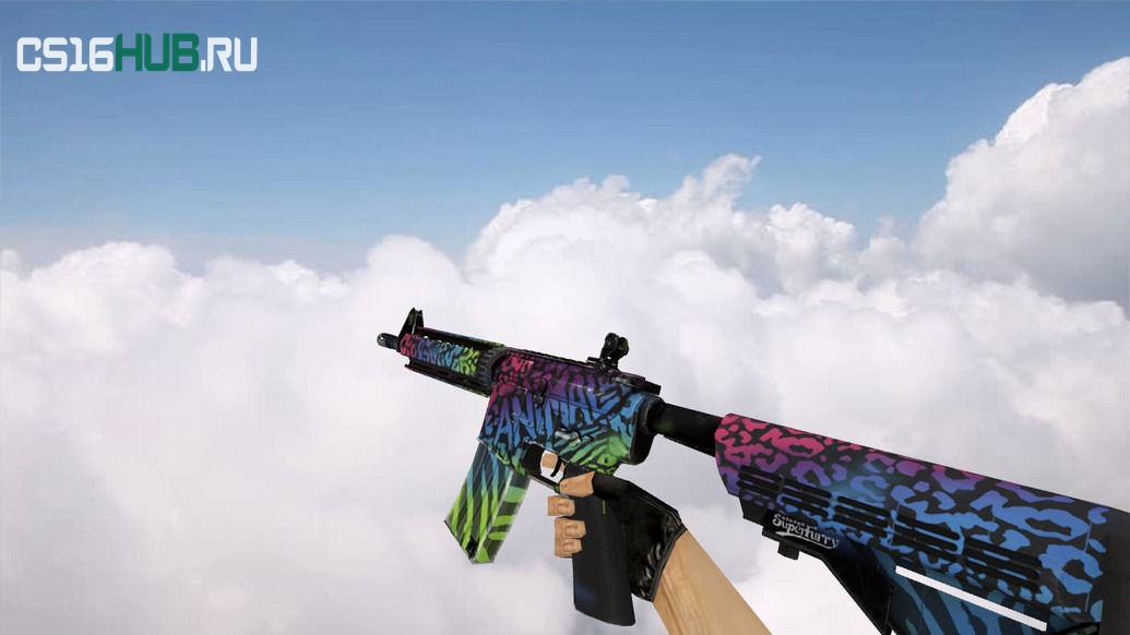 Модель «M4A4 Superfurry» для CS 1.6