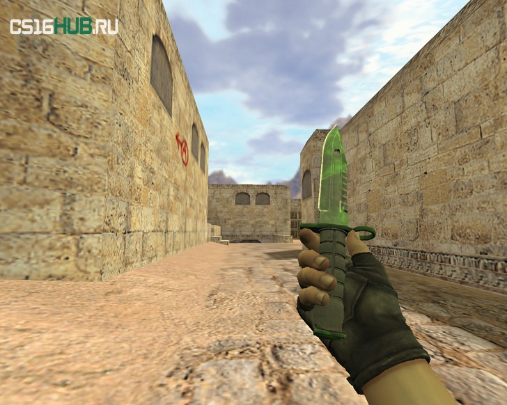 Модель «Штык-нож М9 Гамма-волны» для CS 1.6