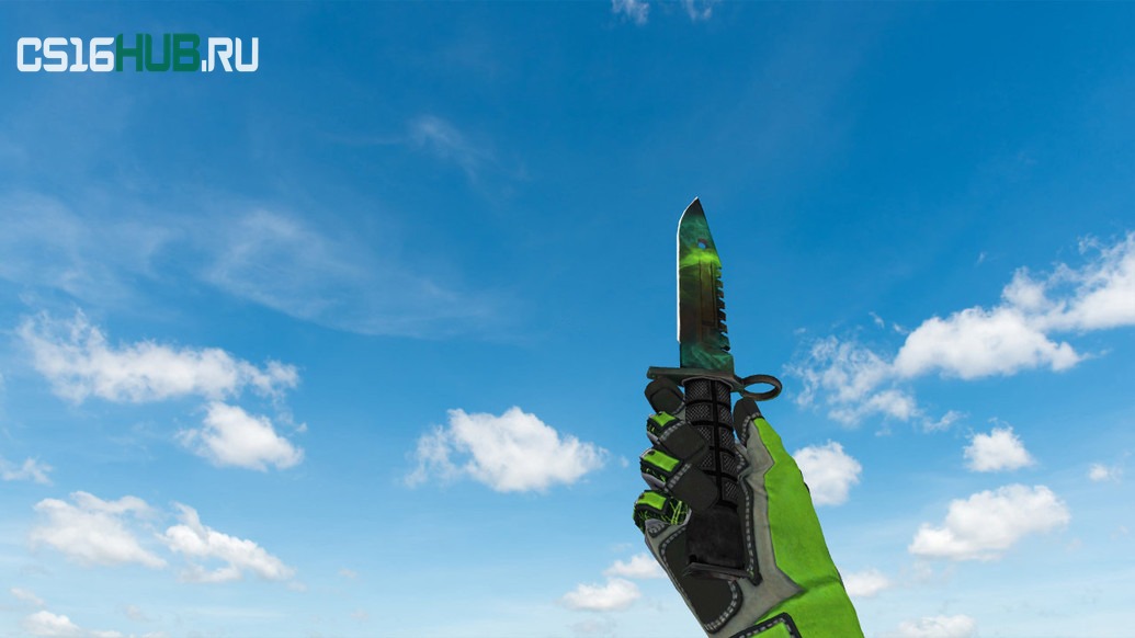 Модель «M9 Bayonet Gamma Doppler Phase 4» для CS 1.6