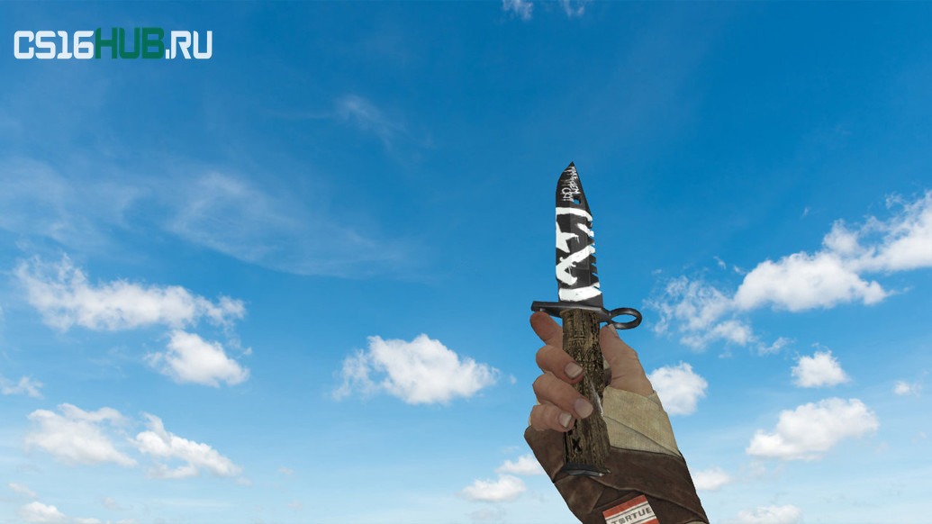 Модель «Штык-нож M9 «Пустынный повстанец»» для CS 1.6