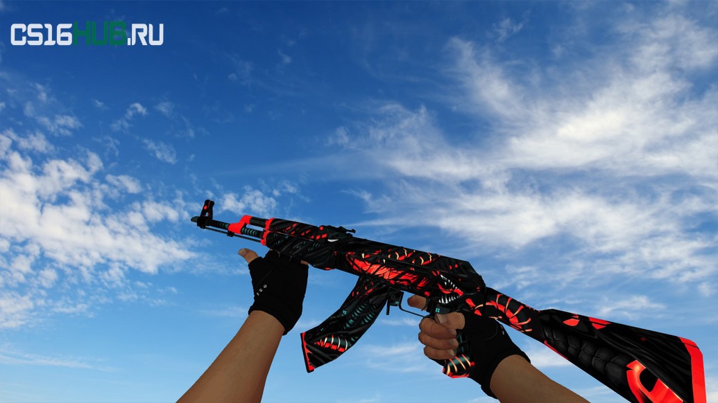 Пак моделей оружия «Пак оружия из CS GO с ручной анимацией осмотра» для CS 1.6
