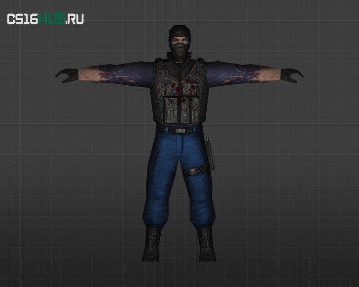 Модель «GIGN-мутант» для CS 1.6