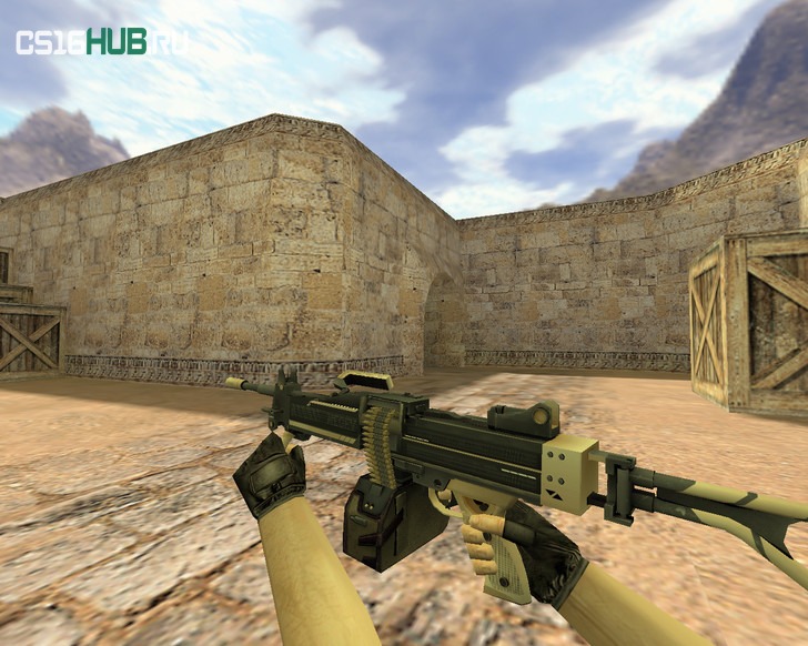 Модель «Negev Пустынная атака» для CS 1.6