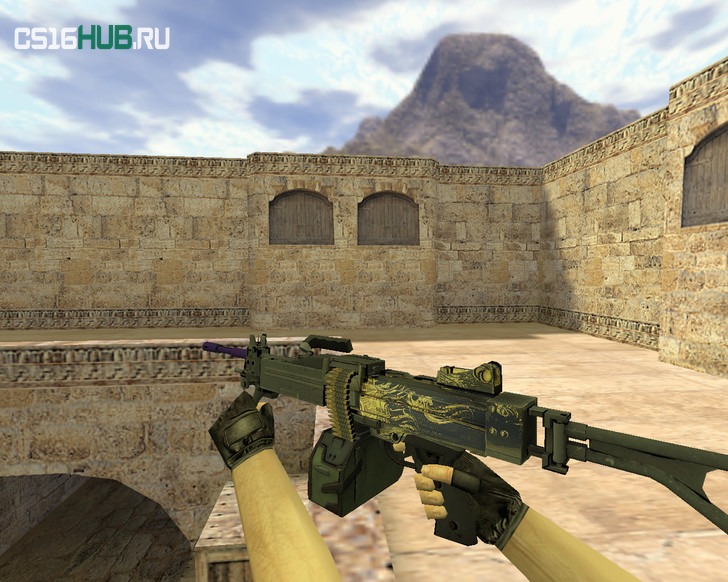 Модель «Negev Боец» для CS 1.6