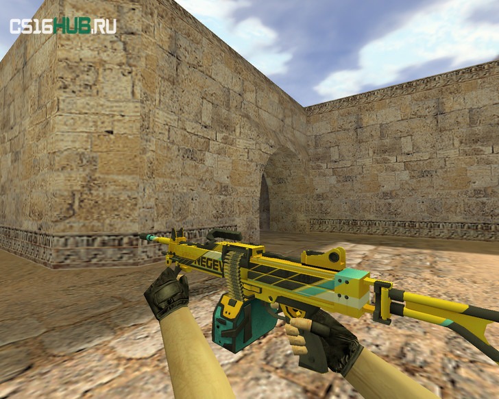 Модель «Negev Погрузчик» для CS 1.6