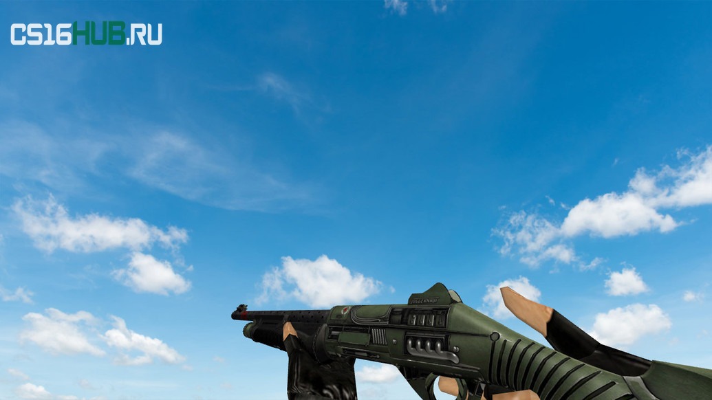 Модель «Nova Juggernaut Green» для CS 1.6