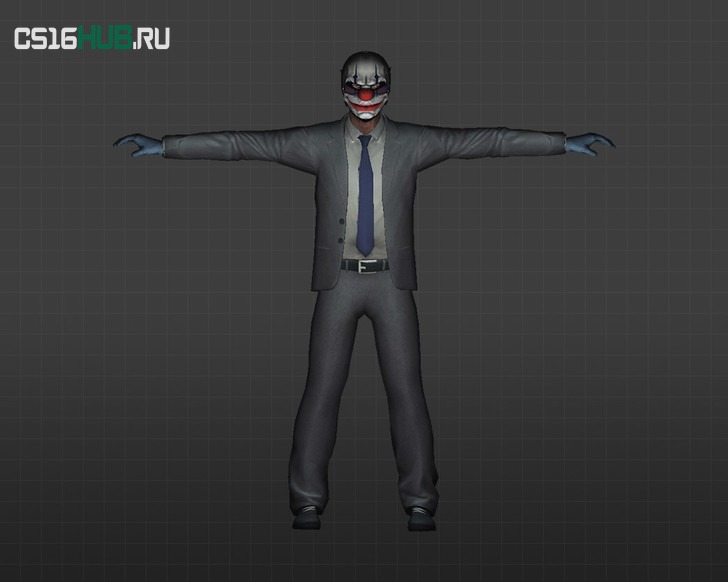 Модель «Грабители PayDay» для CS 1.6