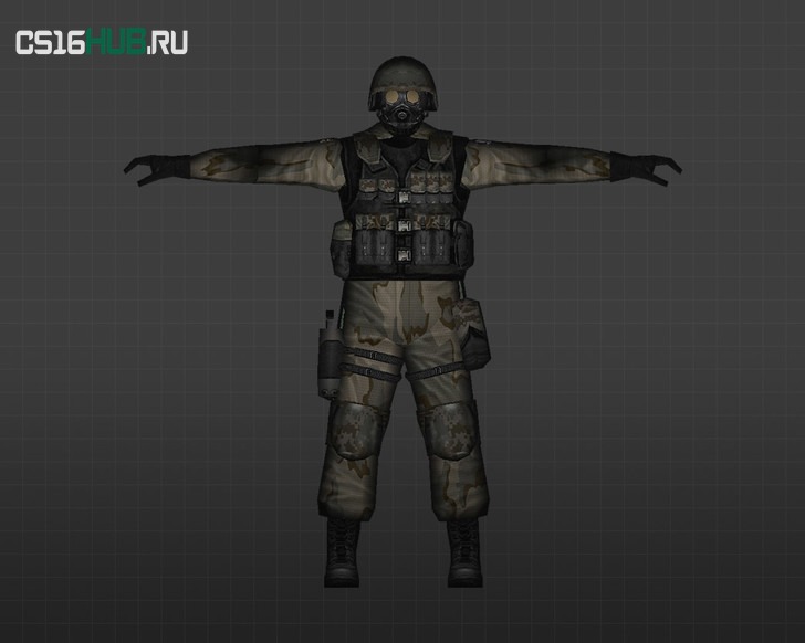 Модель «SAS Яркая вспышка» для CS 1.6