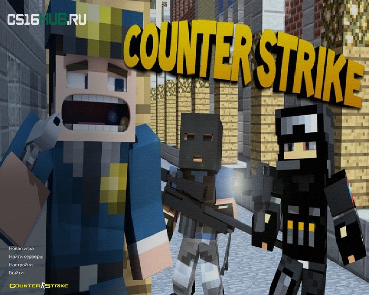 Скачать CS 1.6 Minecraft