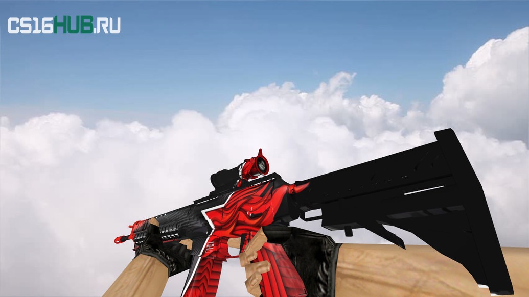Модель «SG-553 Starladder» для CS 1.6