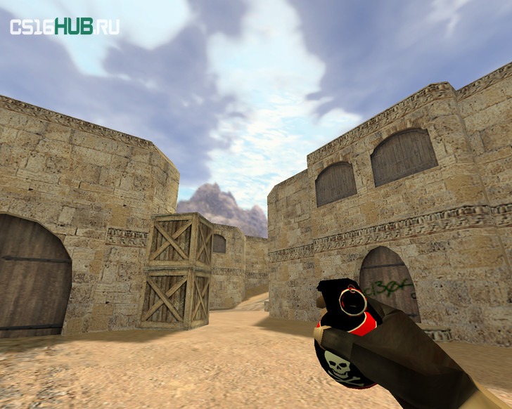 Модель «Пак гранат Череп» для CS 1.6
