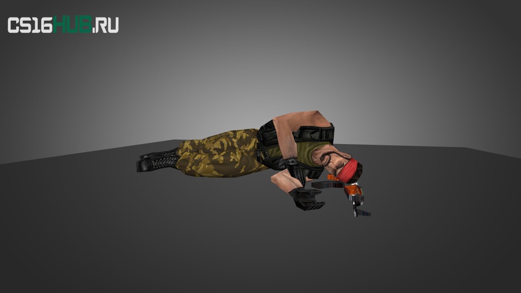 Модель «Sleeping Terrorist» для CS 1.6