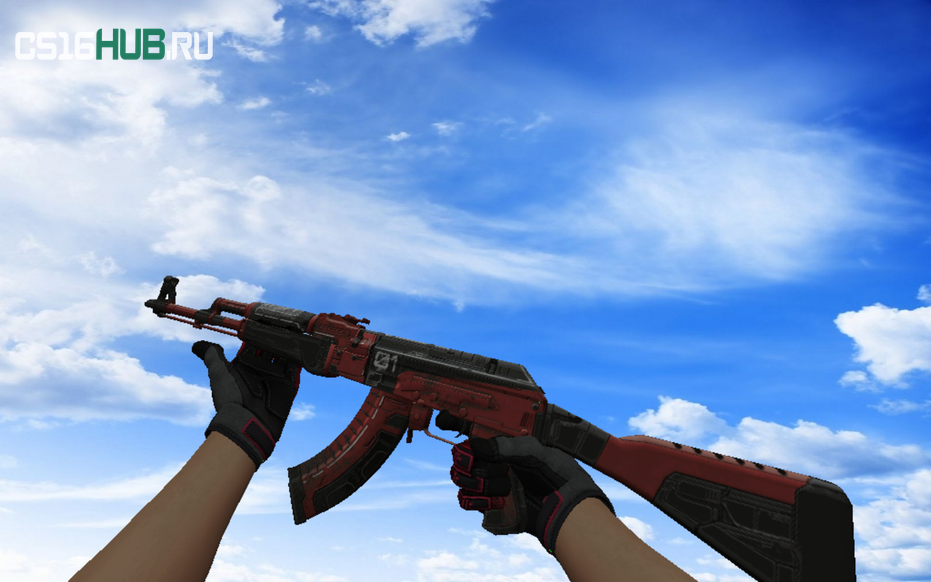 Пак с перчатками спецназа «Кровавое кимоно» для CS 1.6