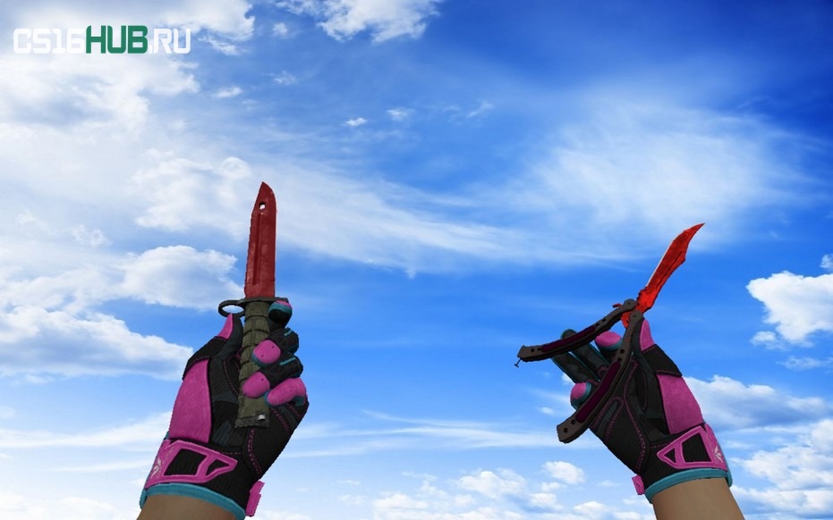 Пак «Спортивные перчатки Порок» для CS 1.6