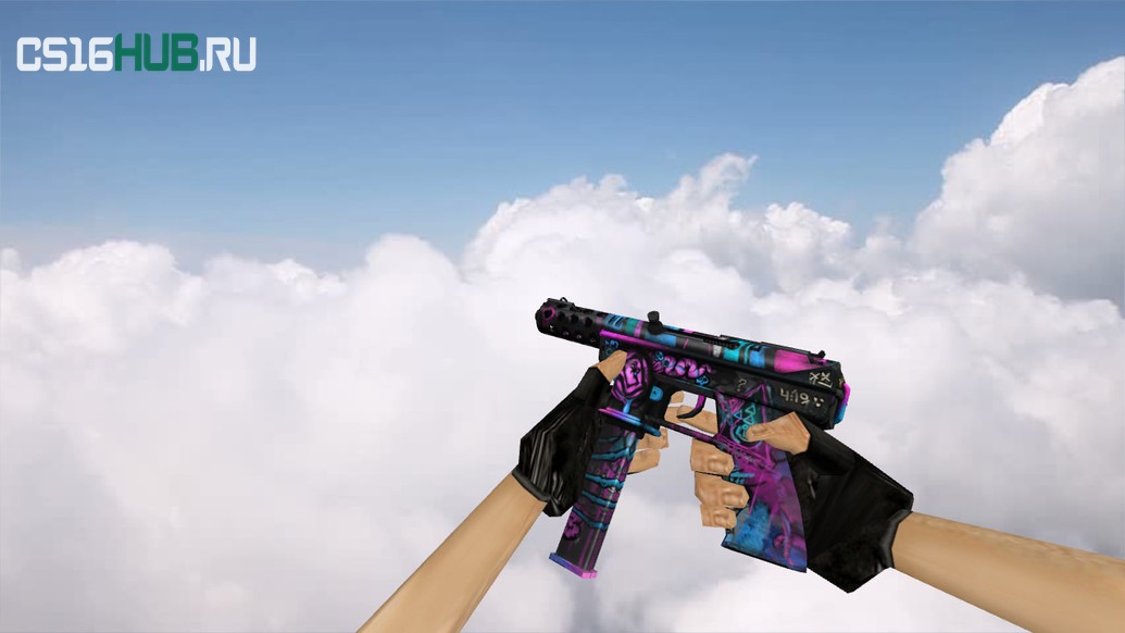 Модель «TEC-9 «Горячечные грёзы»» для CS 1.6