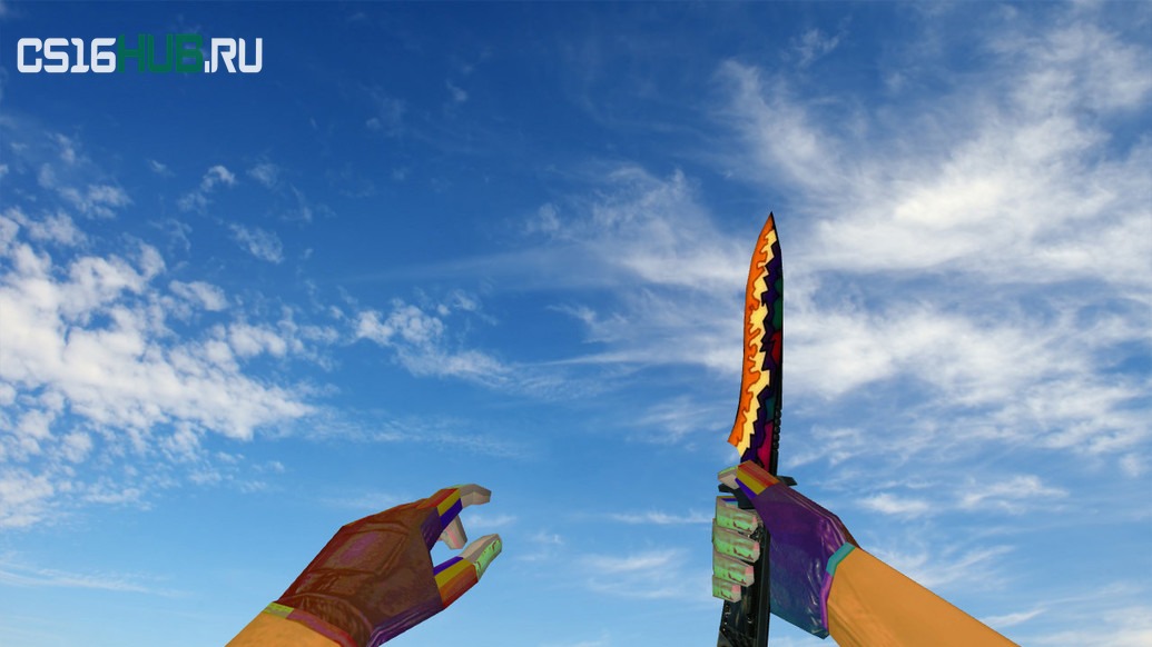 Модель «The Error Rainbow Knife» для CS 1.6