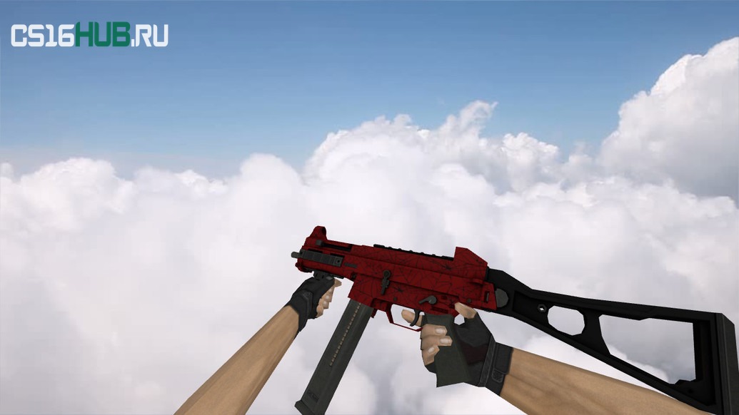 Модель «UMP-45 «Кровавая паутина»» для CS 1.6