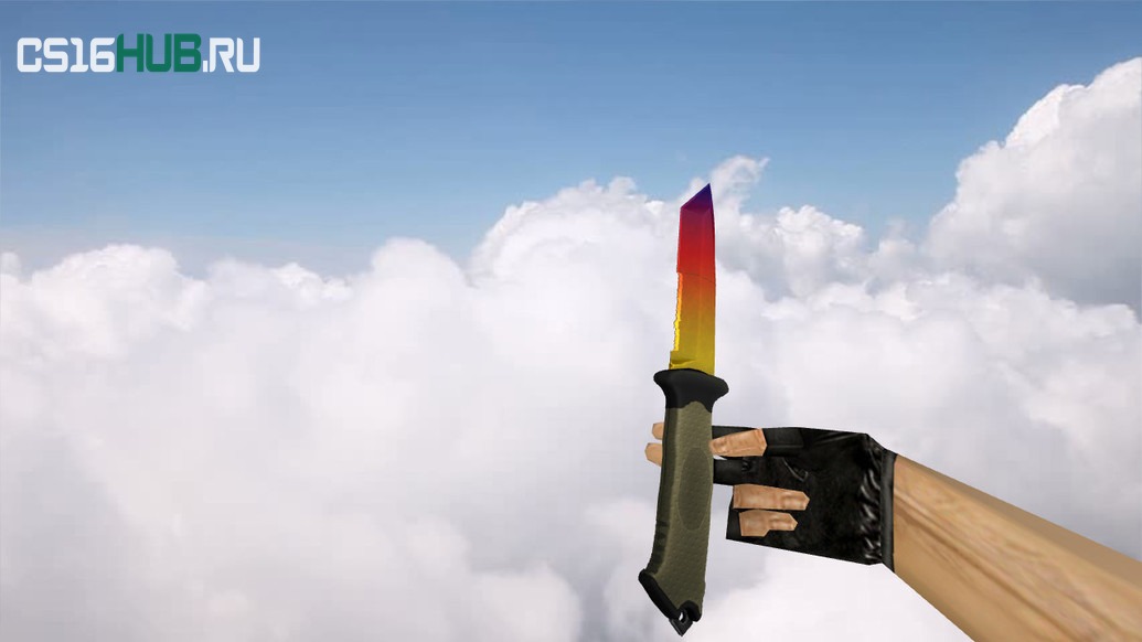 Модель «Медвежий нож «Градиент»» для CS 1.6