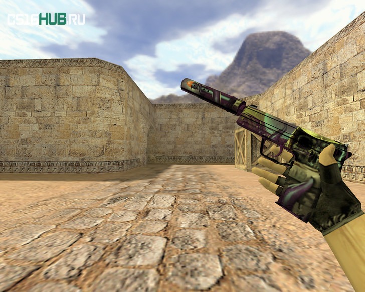 Модель «USP Пустошь» для CS 1.6