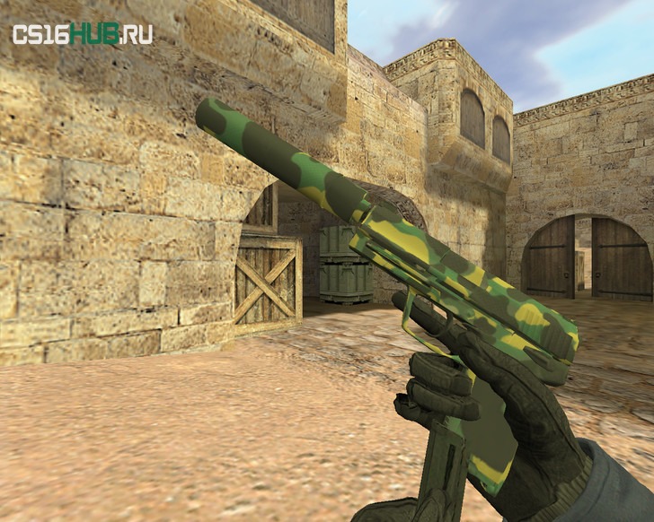 Модель «USP Камуфляж» для CS 1.6